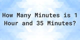 How Many Minutes is .35 of an Hour?